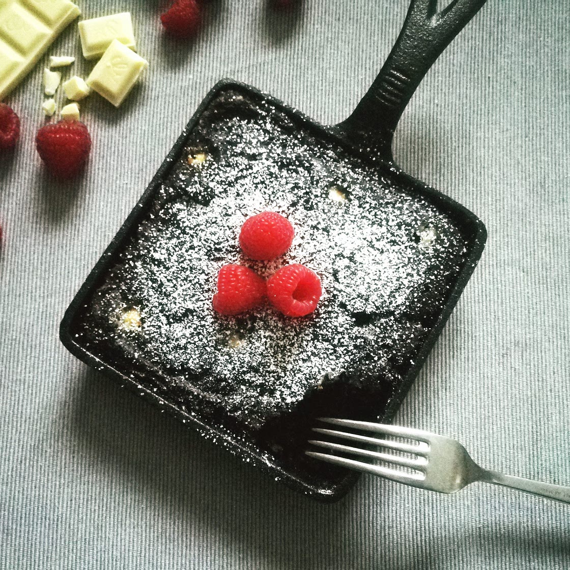 Camping Brownies aus der Pfanne