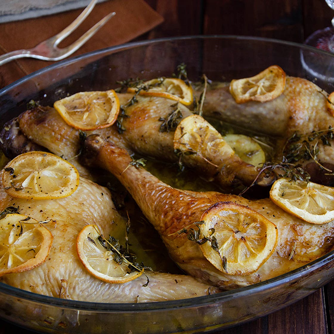 Cuisses de poulet au citron
