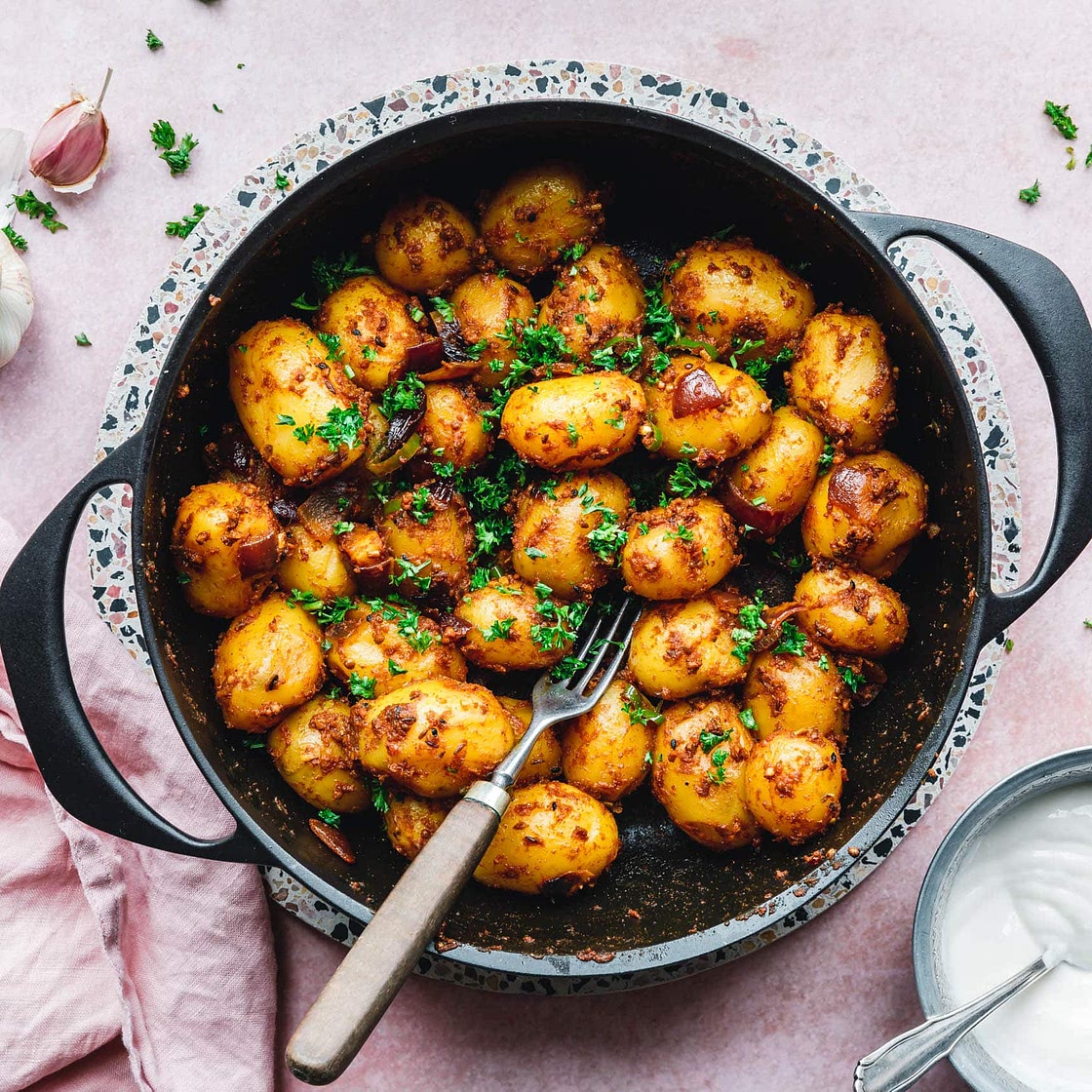 Bombay Potatoes – (anglo-)indische Curry-Kartoffeln