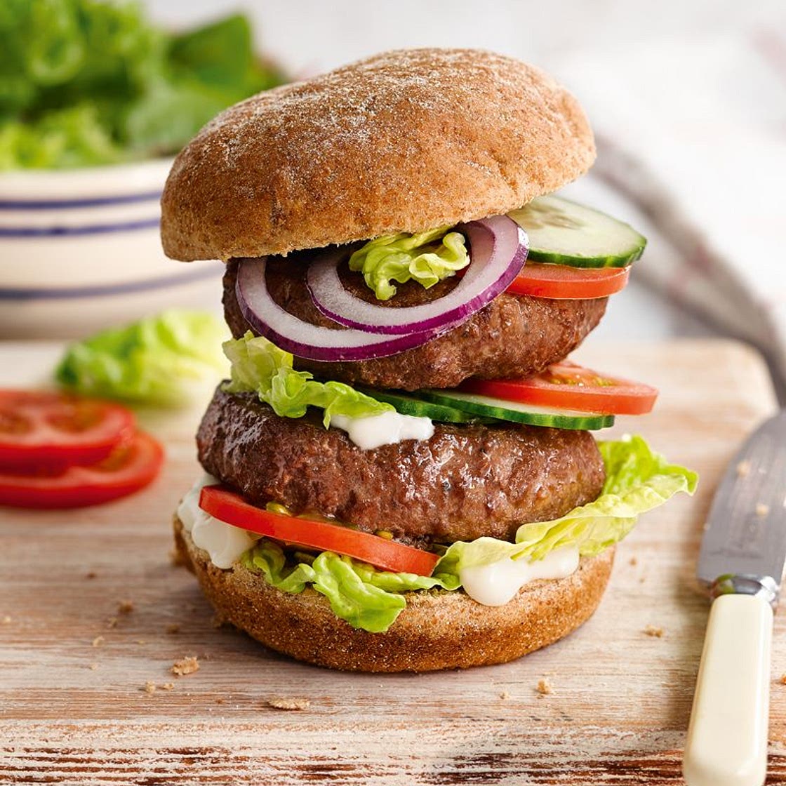 Slimming World beef quarter pounders