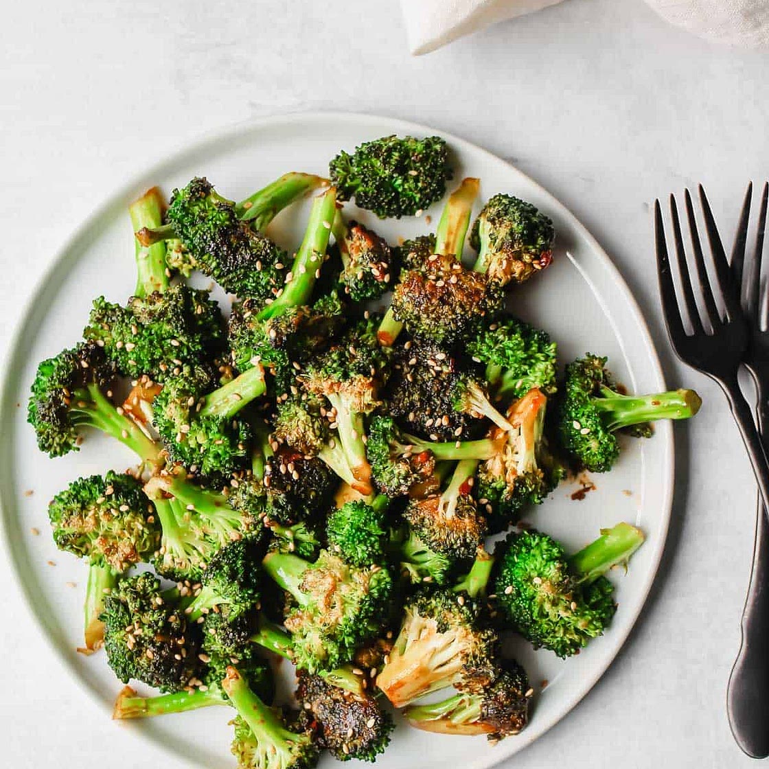 Clean Keto Gochujang Sesame Broccoli
