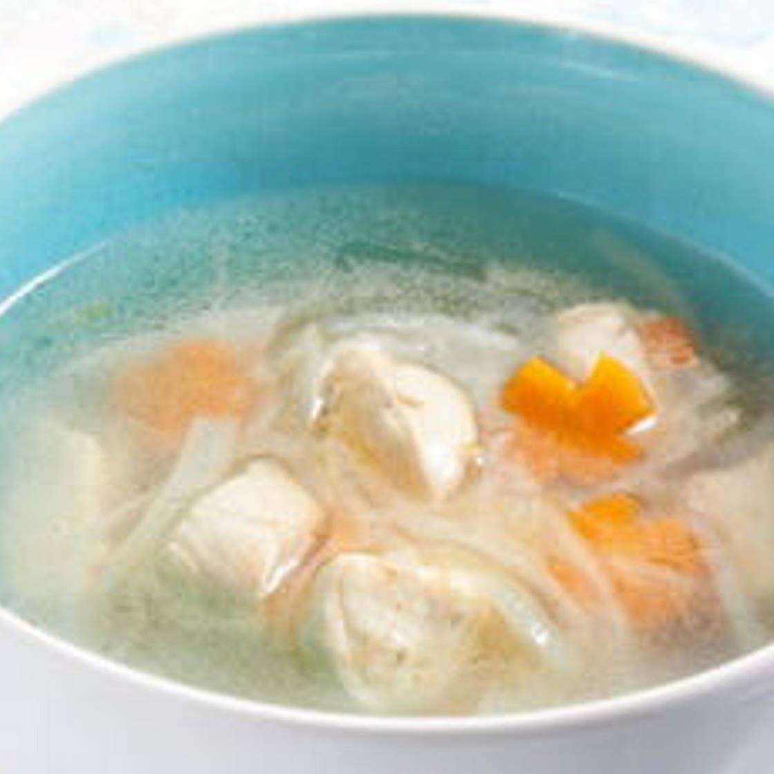 Bouillon de poulet maison