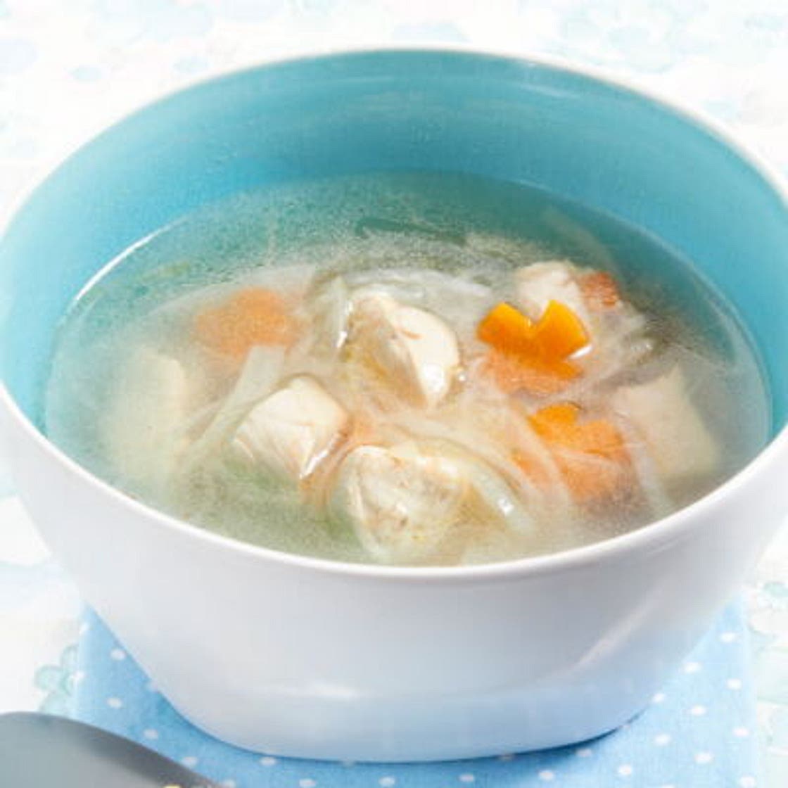 Bouillon de poulet maison