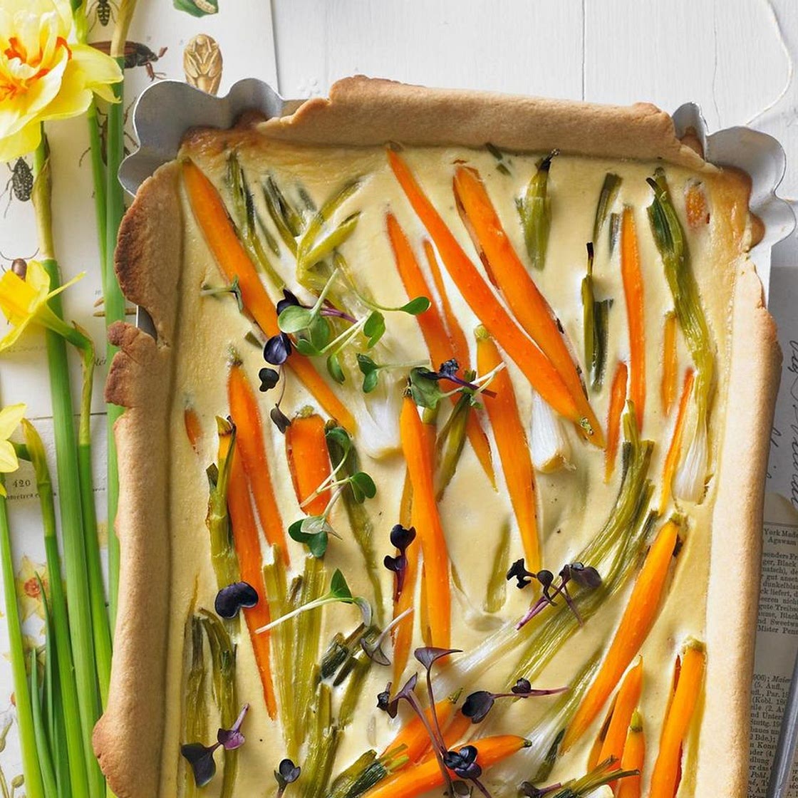 Frühlings-Quiche