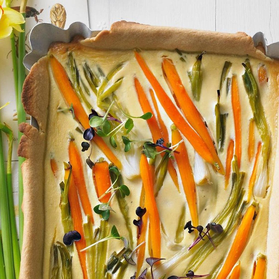 Frühlings-Quiche