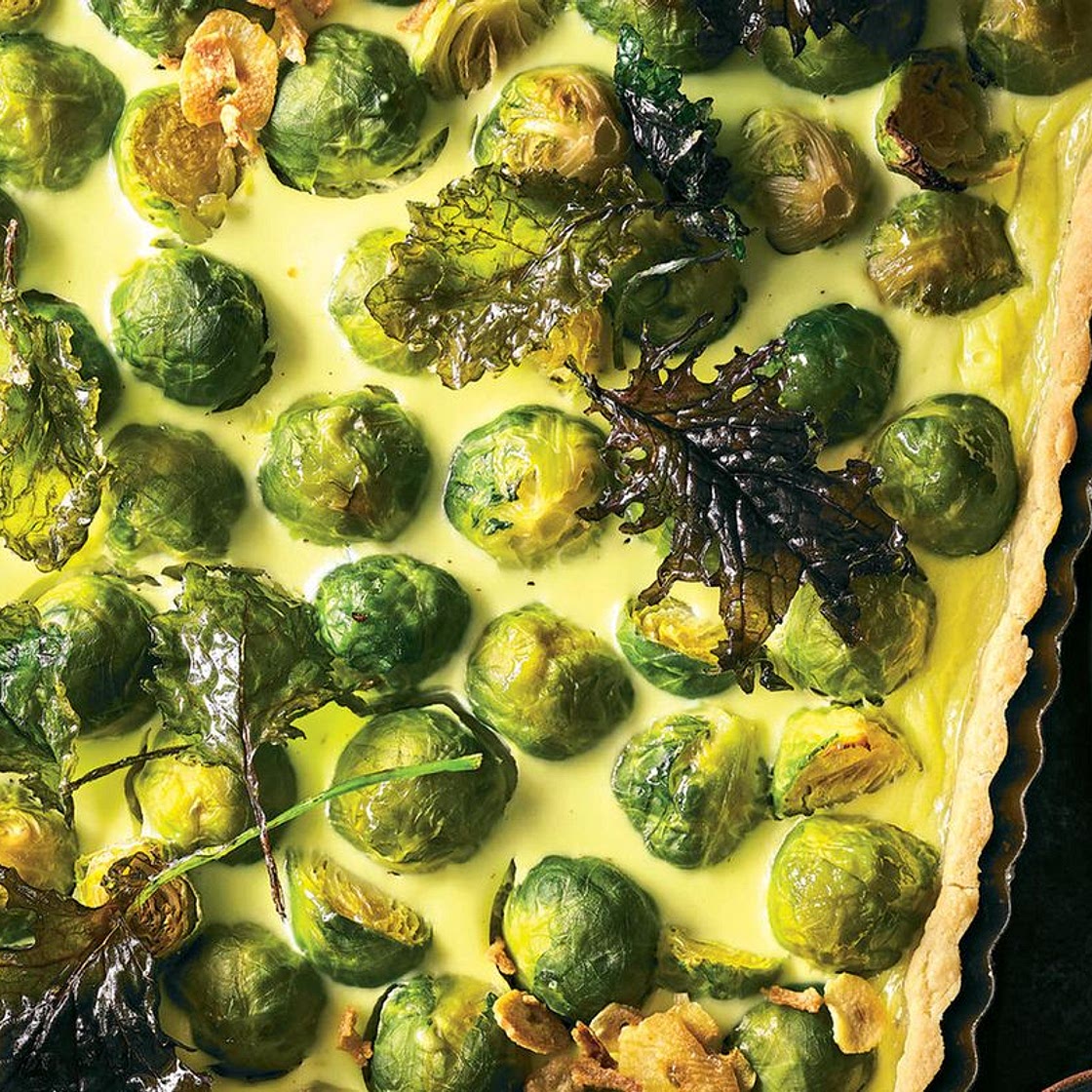 Rosenkohl-Wasabi-Tarte