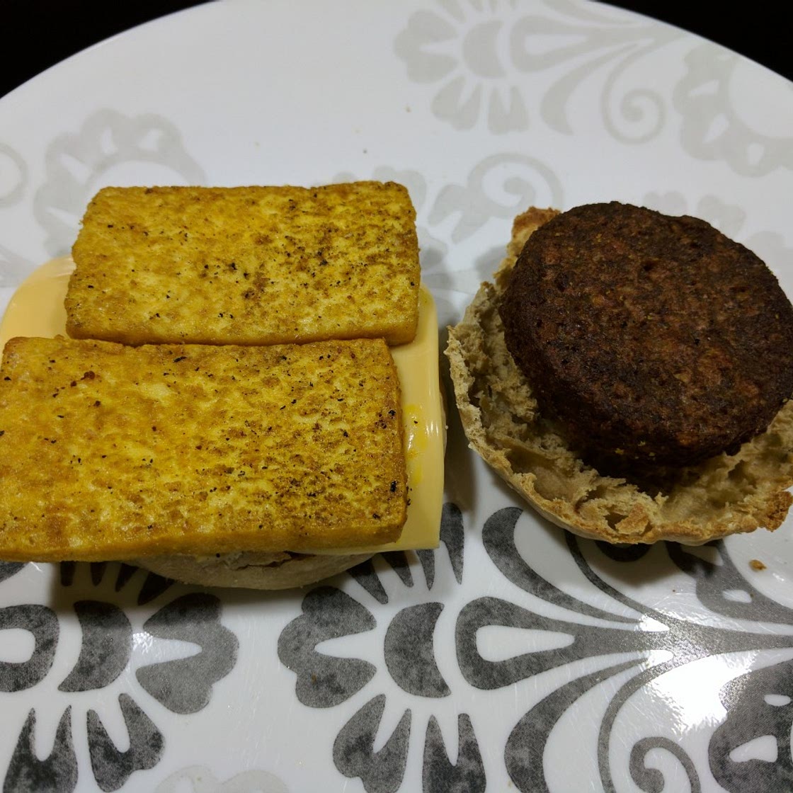 Vegg-Fu Sandwich (Totally Vegetarian and Could Be Vegan)