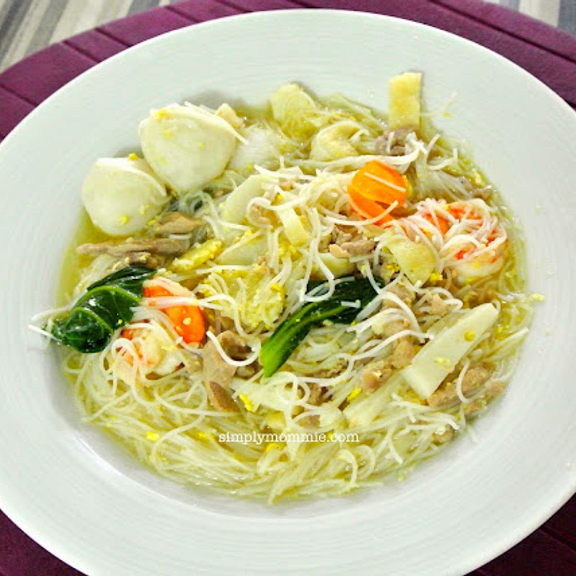 White bee hoon recipe (白米粉)