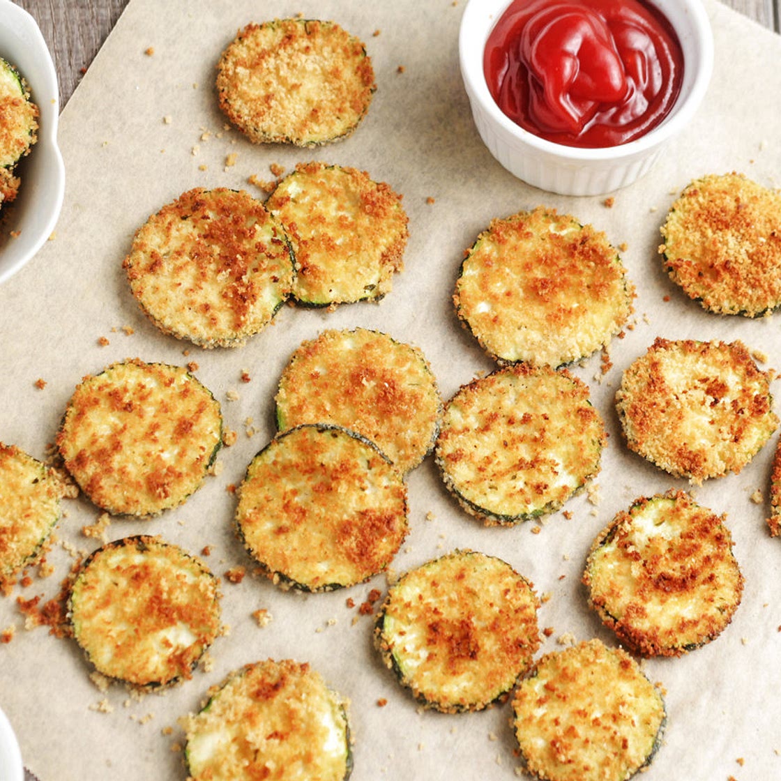 Air-Fried Ranch Zucchini Chips