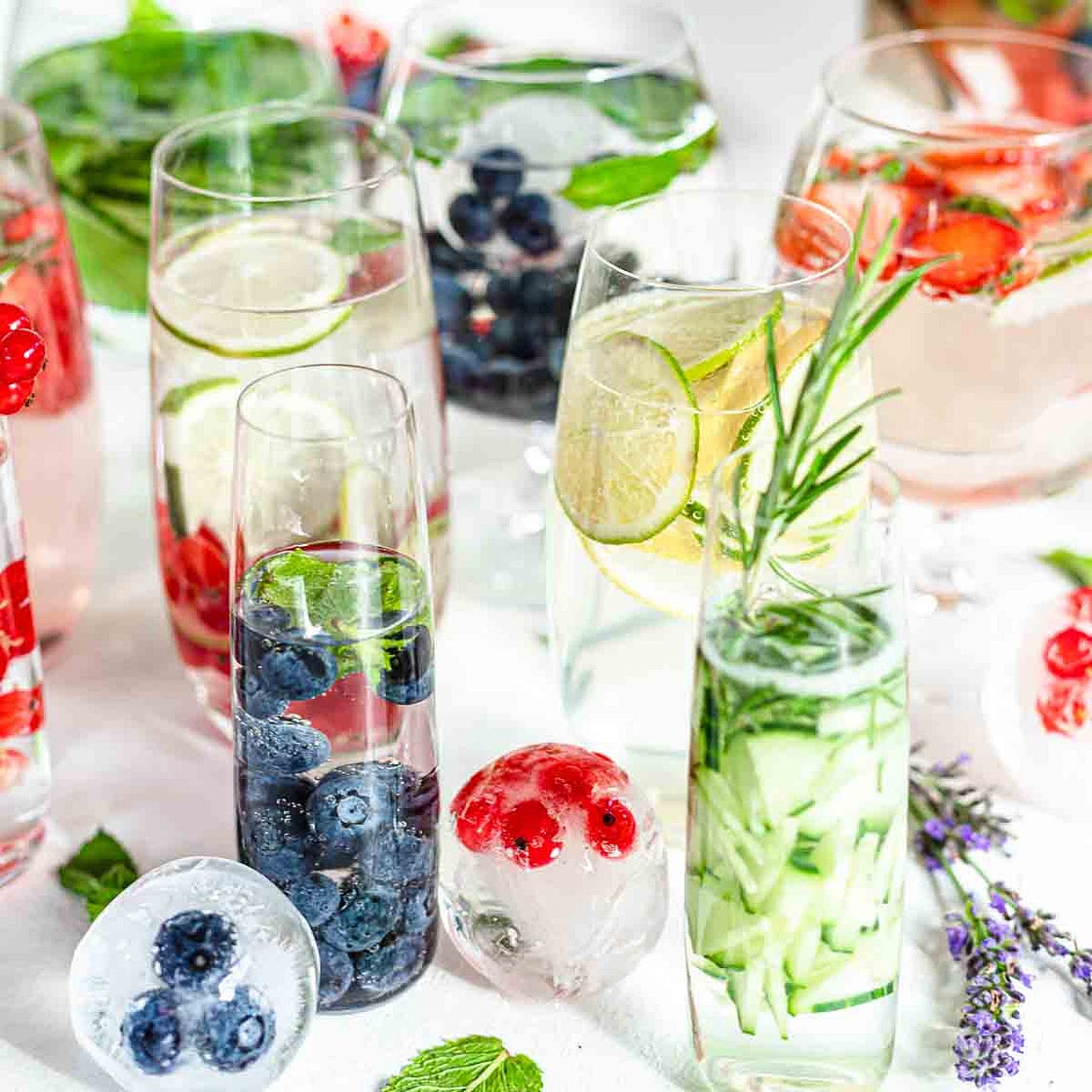 The Best Flavored Water Infused with Sparkle