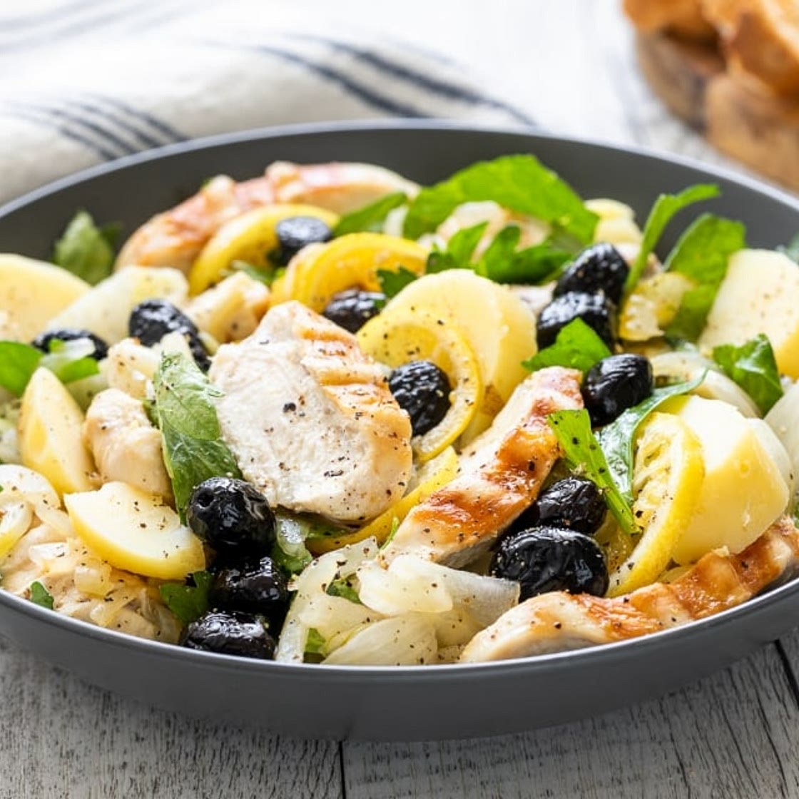 Insalata di pollo estiva