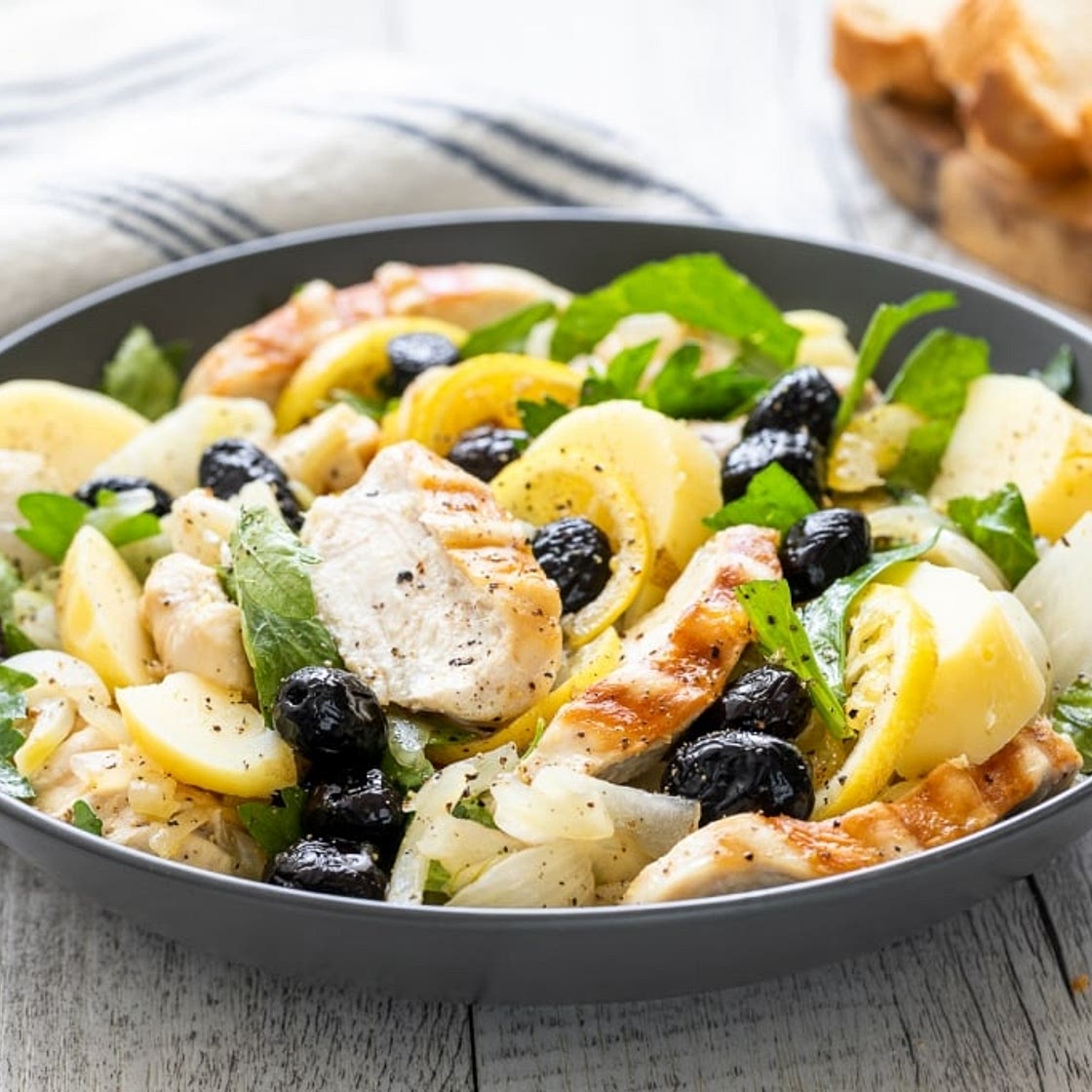 Insalata di pollo estiva