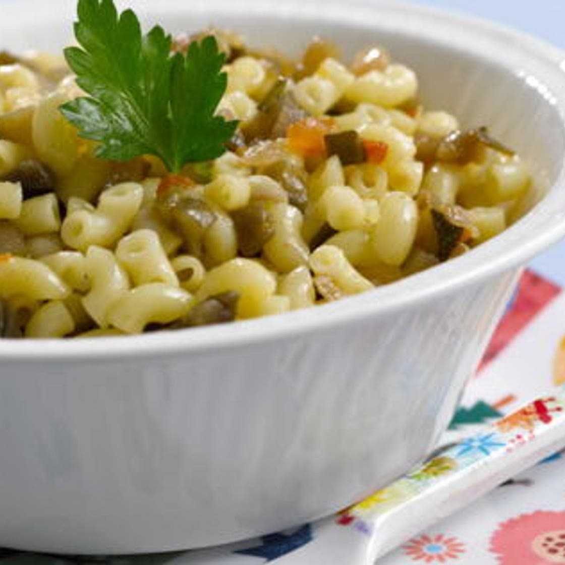 Coquillettes aux légumes