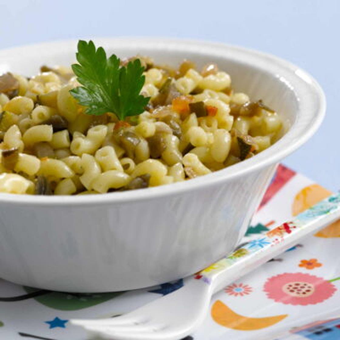 Coquillettes aux légumes