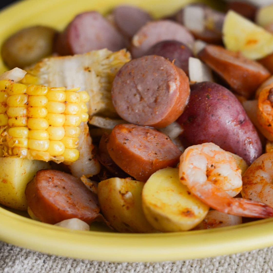 Cajun Shrimp Boil in the Air Fryer
