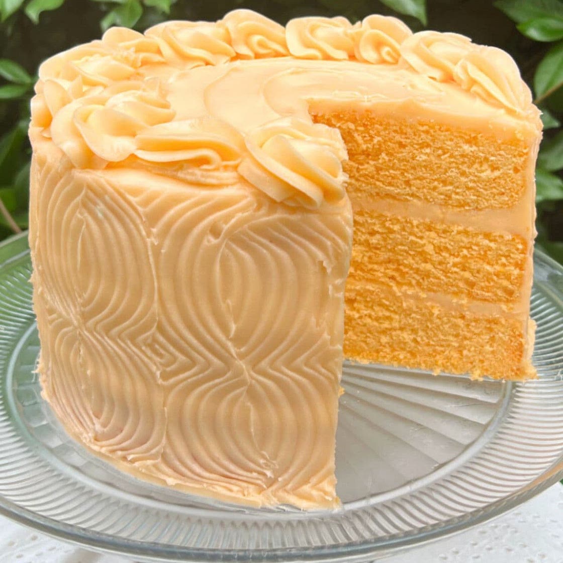 Orange Velvet Cake