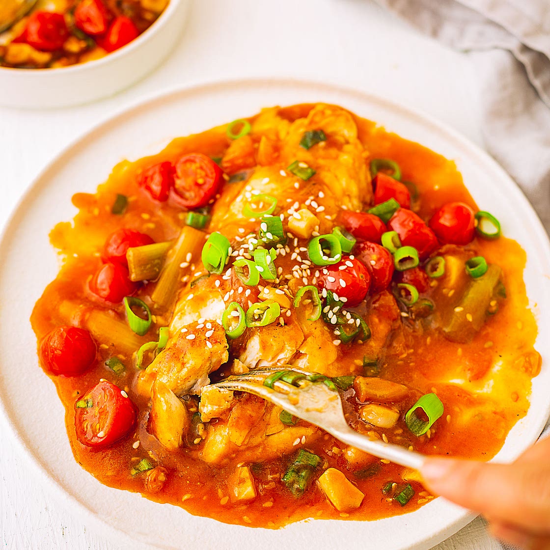 Fish In Tomato Sauce