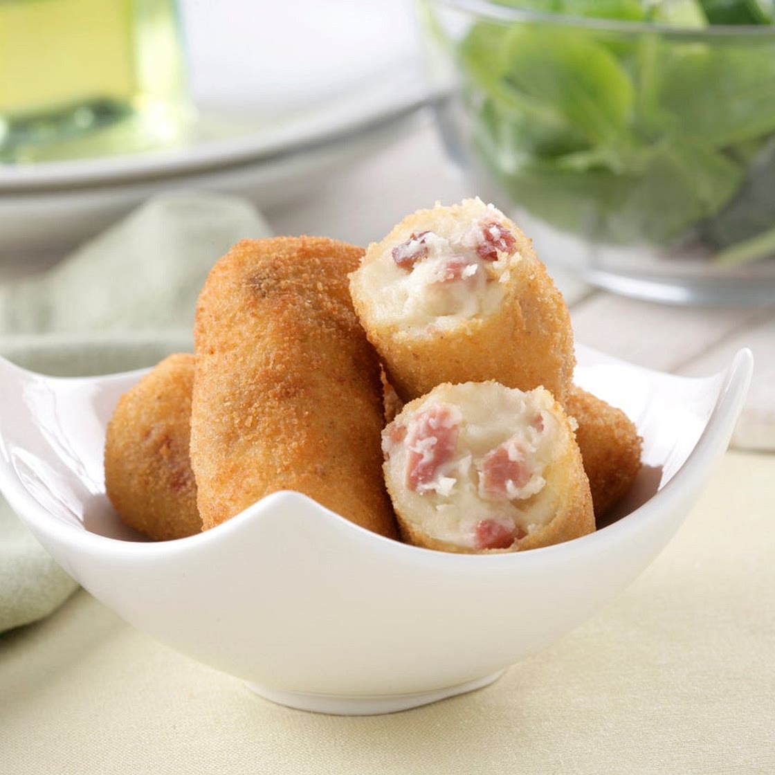 Croquetas con jamón serrano