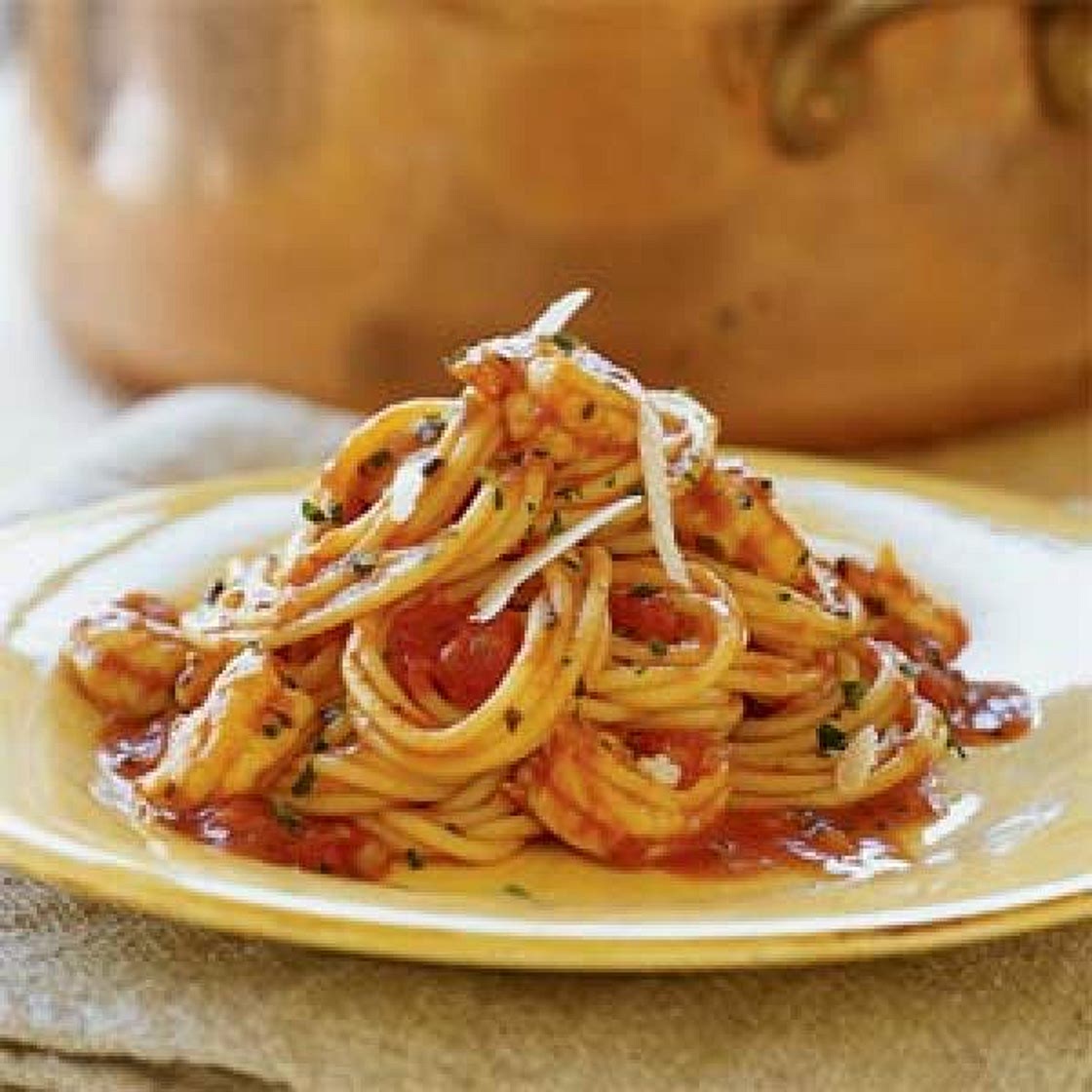 Receta de spagueti italiano