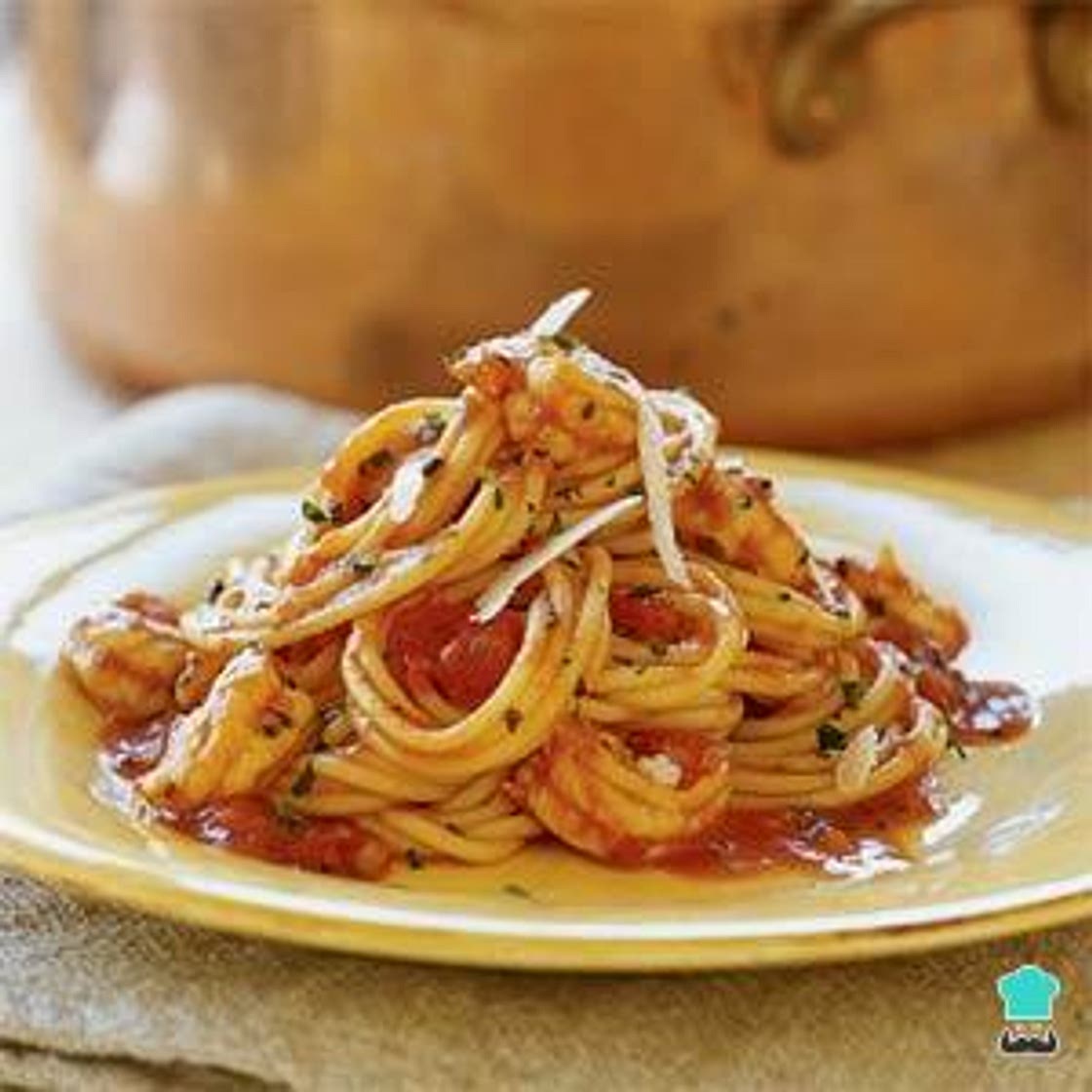 Receta de spagueti italiano