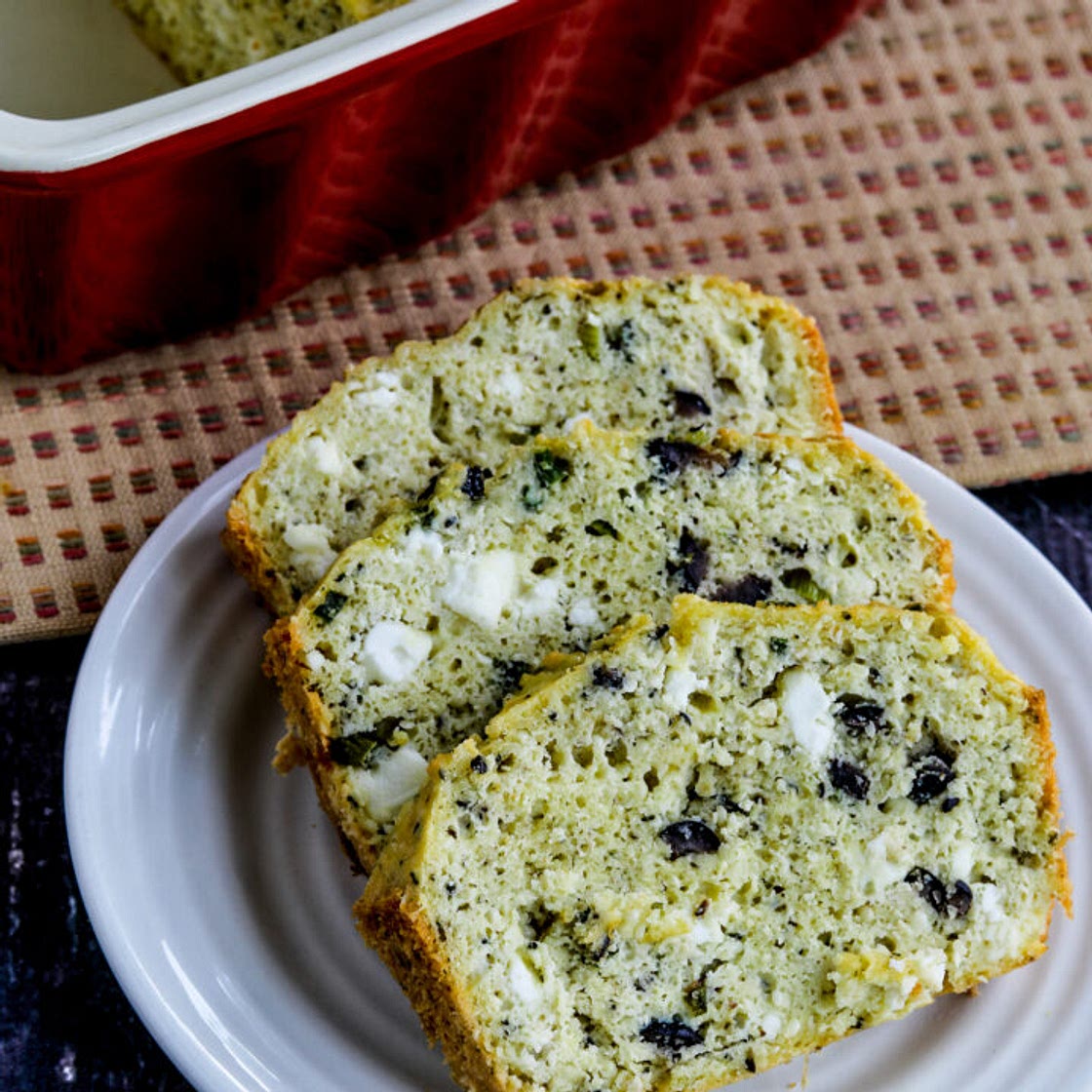Olive Bread (Low-Carb and Gluten-Free)