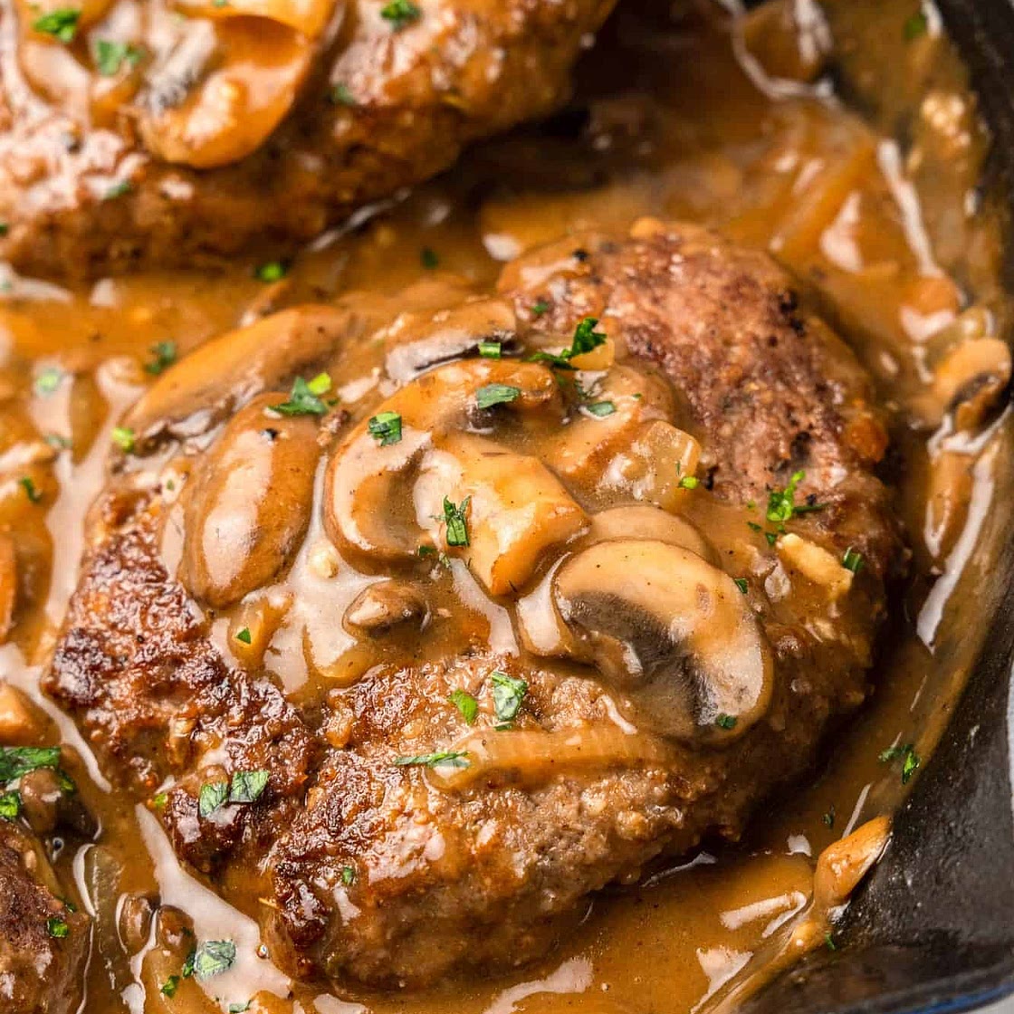 Hamburger Steak (with gravy)