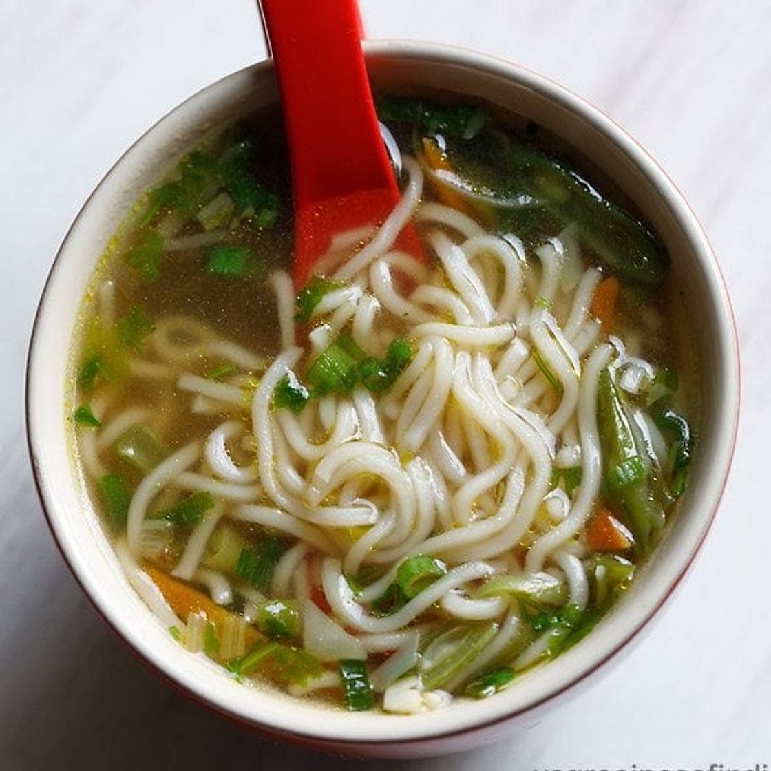 Noodle Soup | Vegetable Noodle Soup