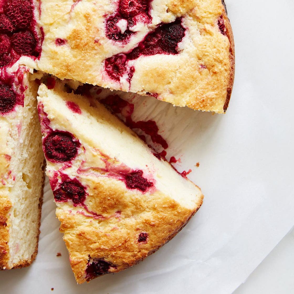 Raspberry-Ricotta Cake