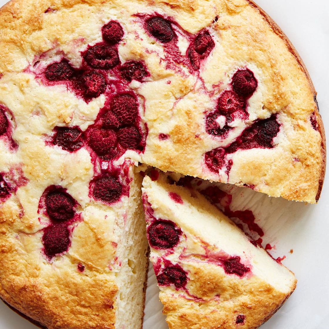 Raspberry-Ricotta Cake