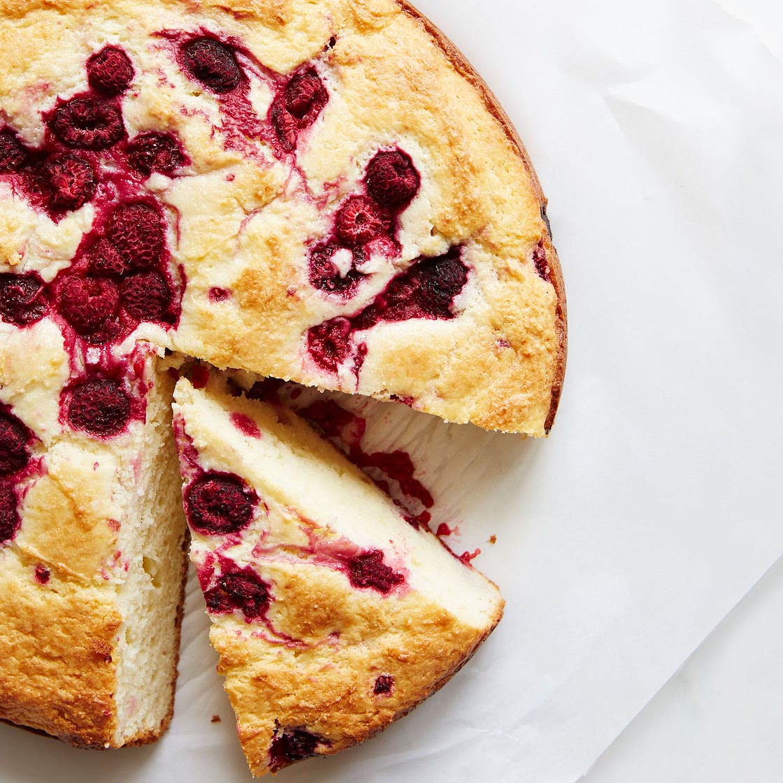 Raspberry-Ricotta Cake