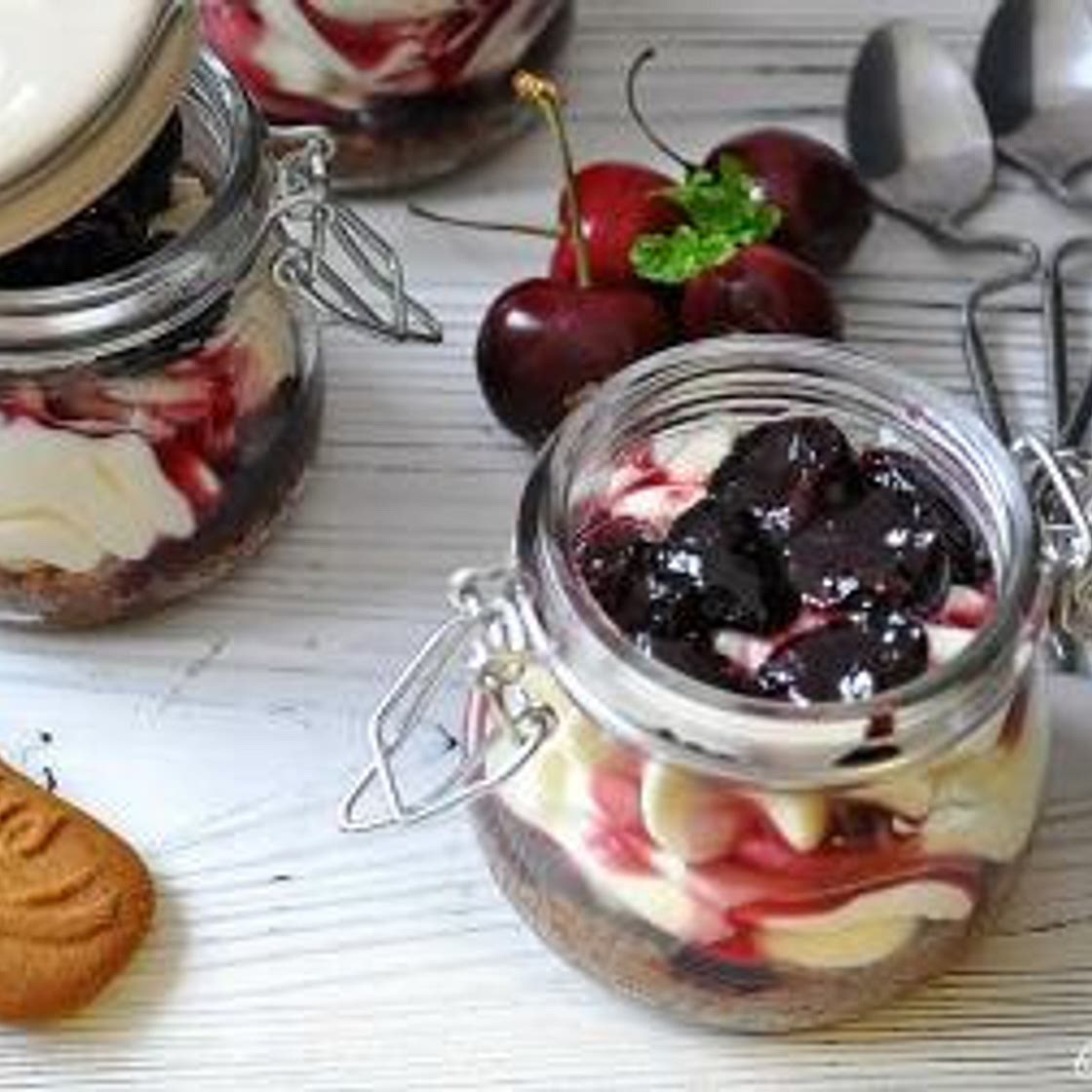 Cheesecake sans cuisson en verrines