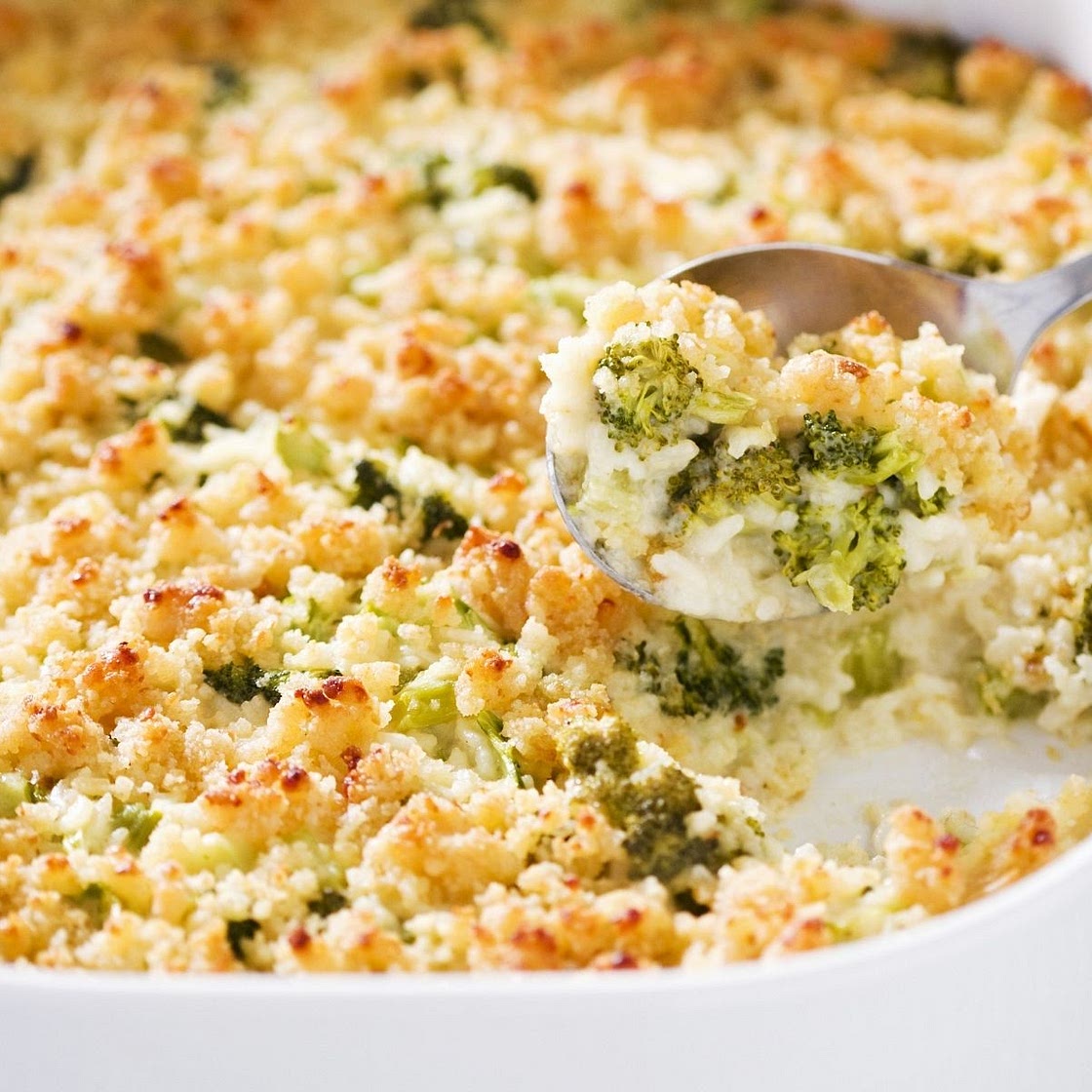 Reis-Brokkoli-Gratin