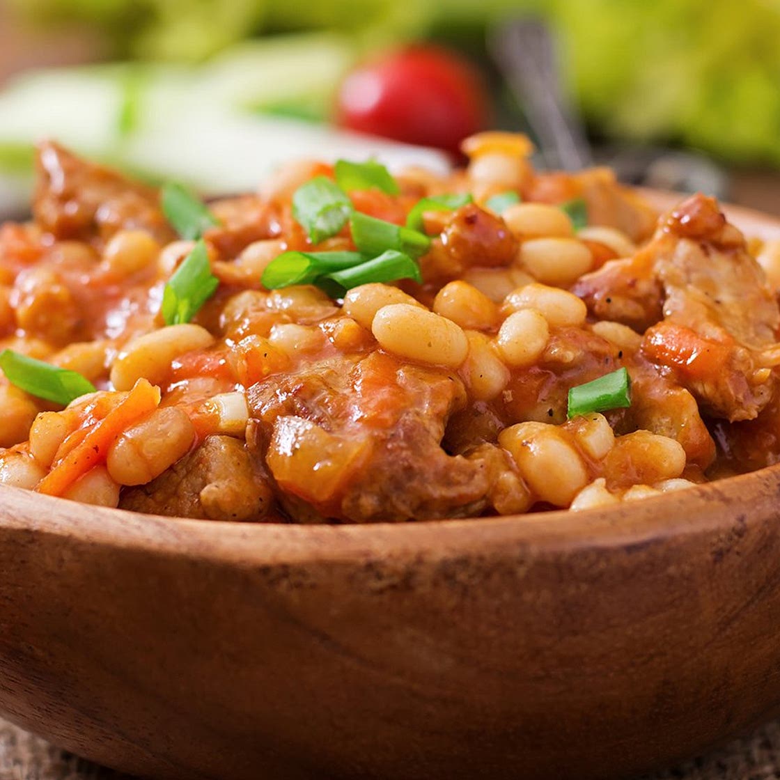 Dörrbohnen Eintopf