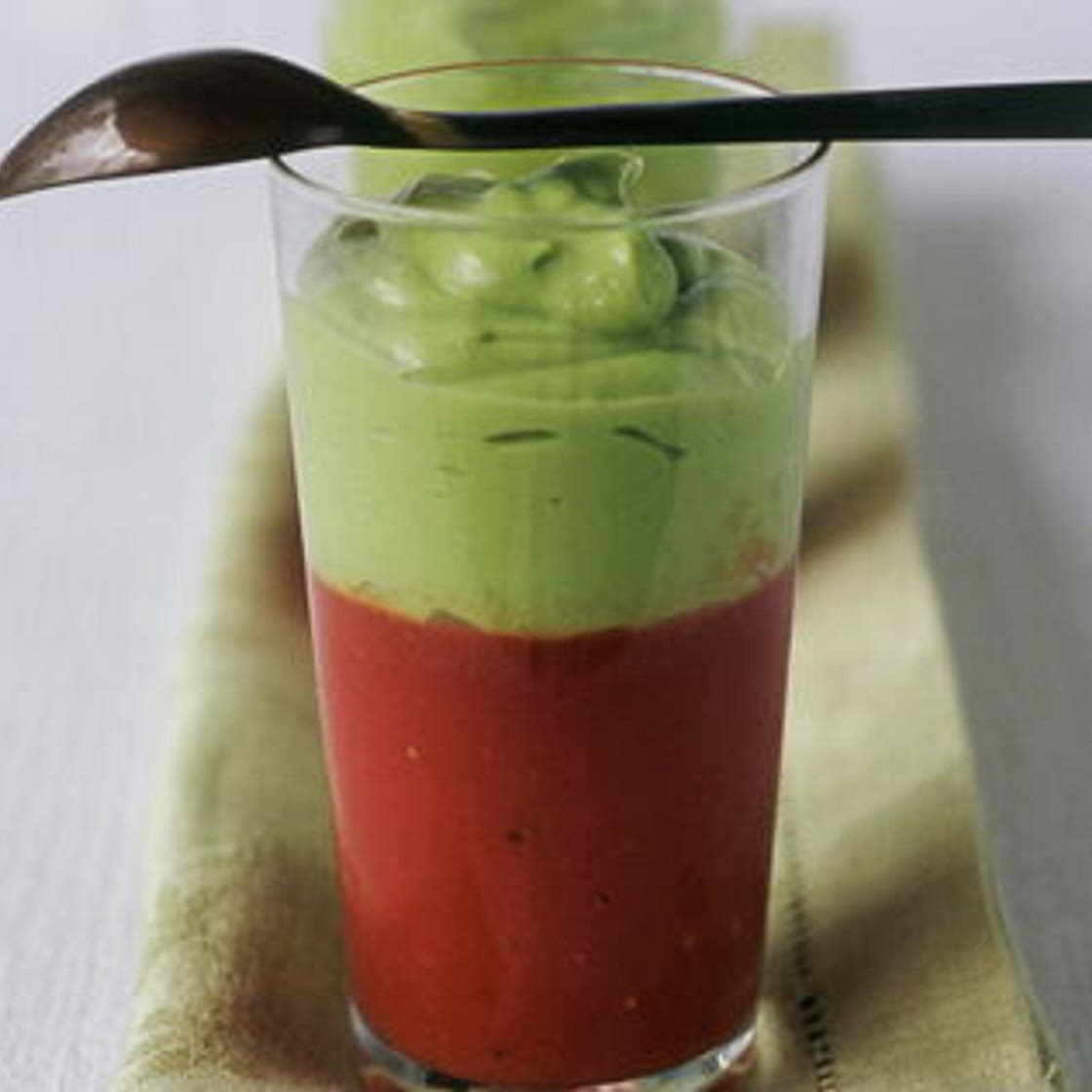Verrine tomate avocat
