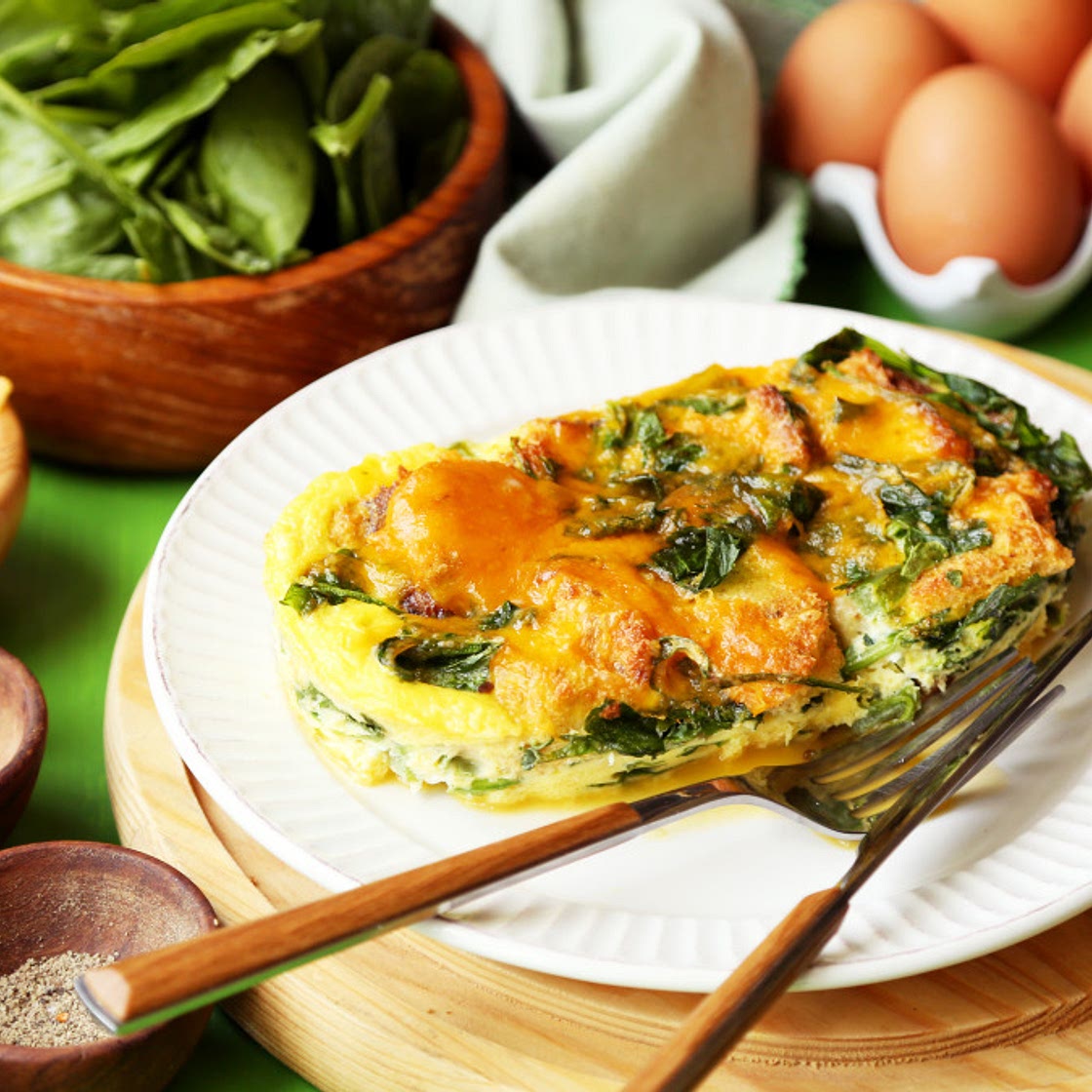 Air Fryer Breakfast Bake