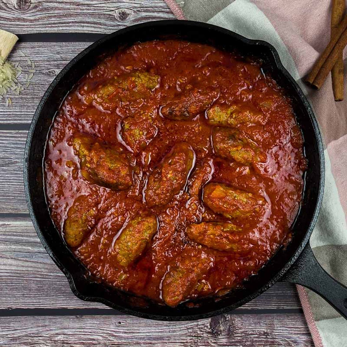 Traditional Soutzoukakia