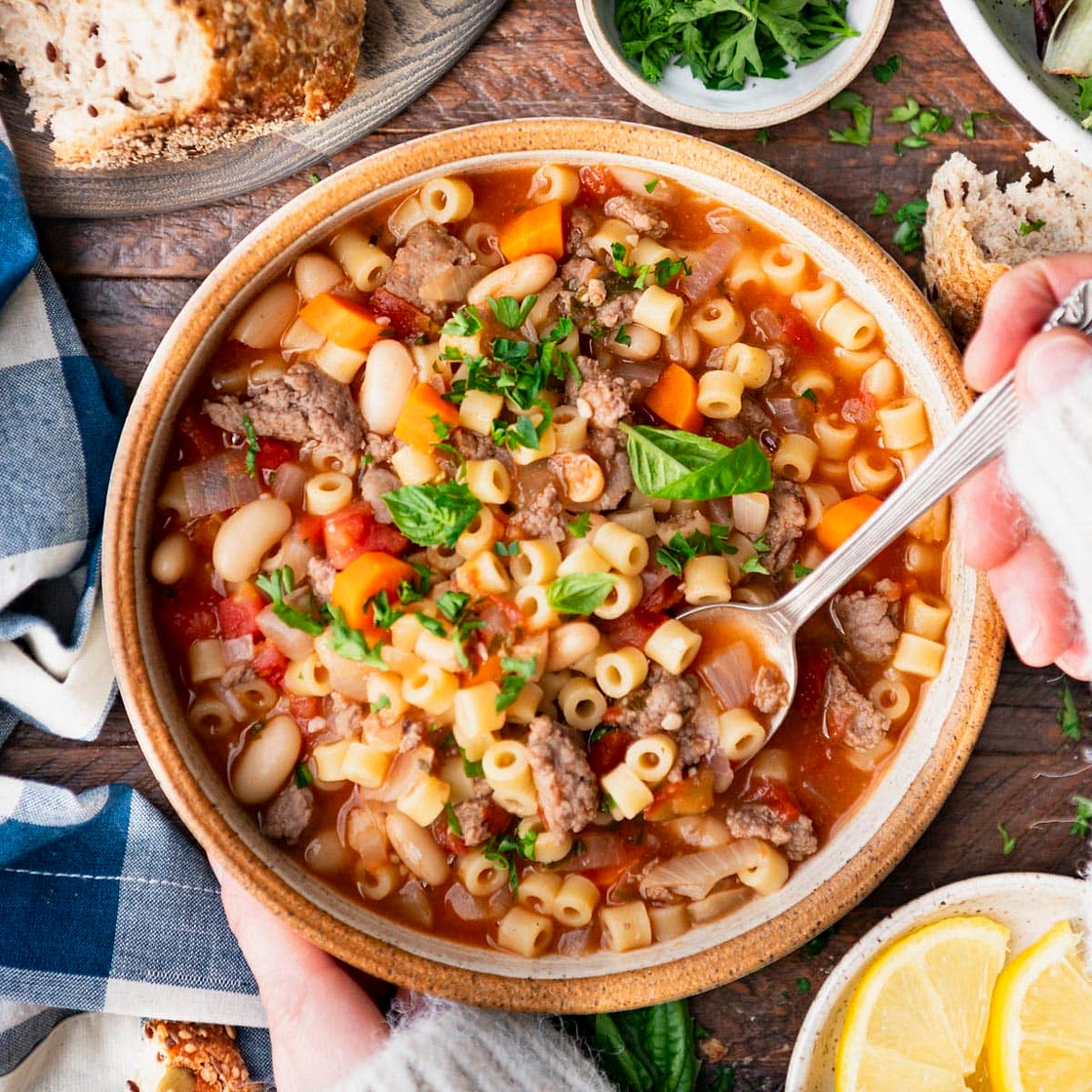 Pasta Fagioli Soup