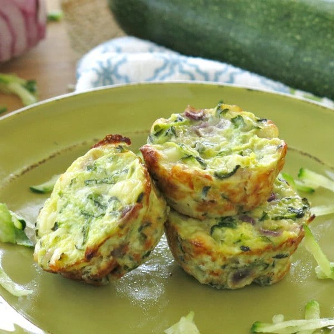 Zucchini Egg Muffins Recipe - Just 4 Ingredients