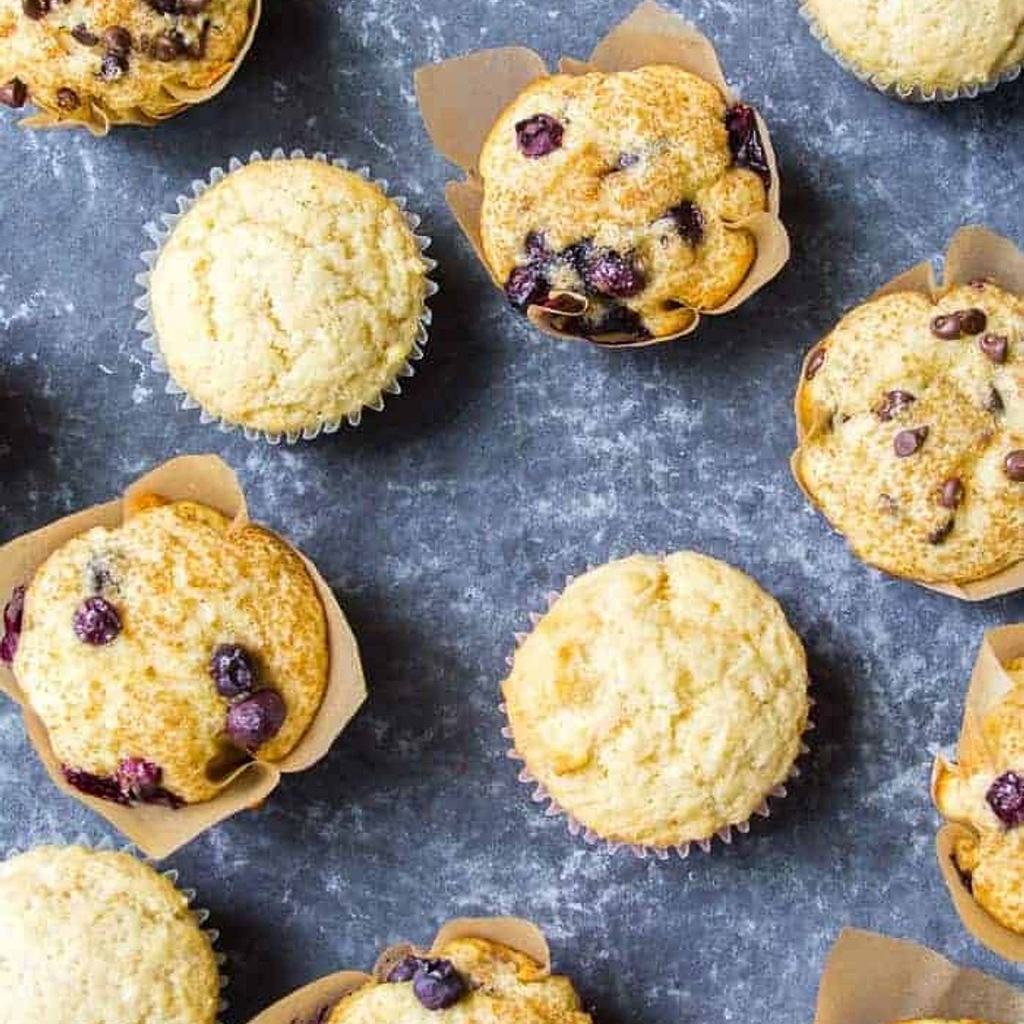 Basic Muffin Recipe (Vegan and Gluten Free Options)