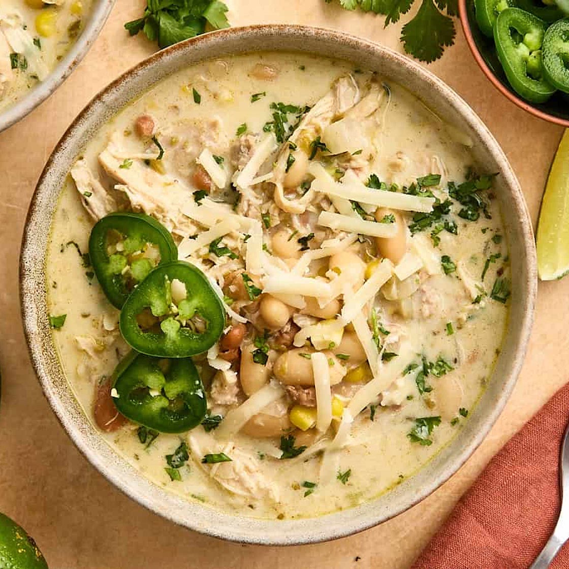 Creamy White Chicken Chili