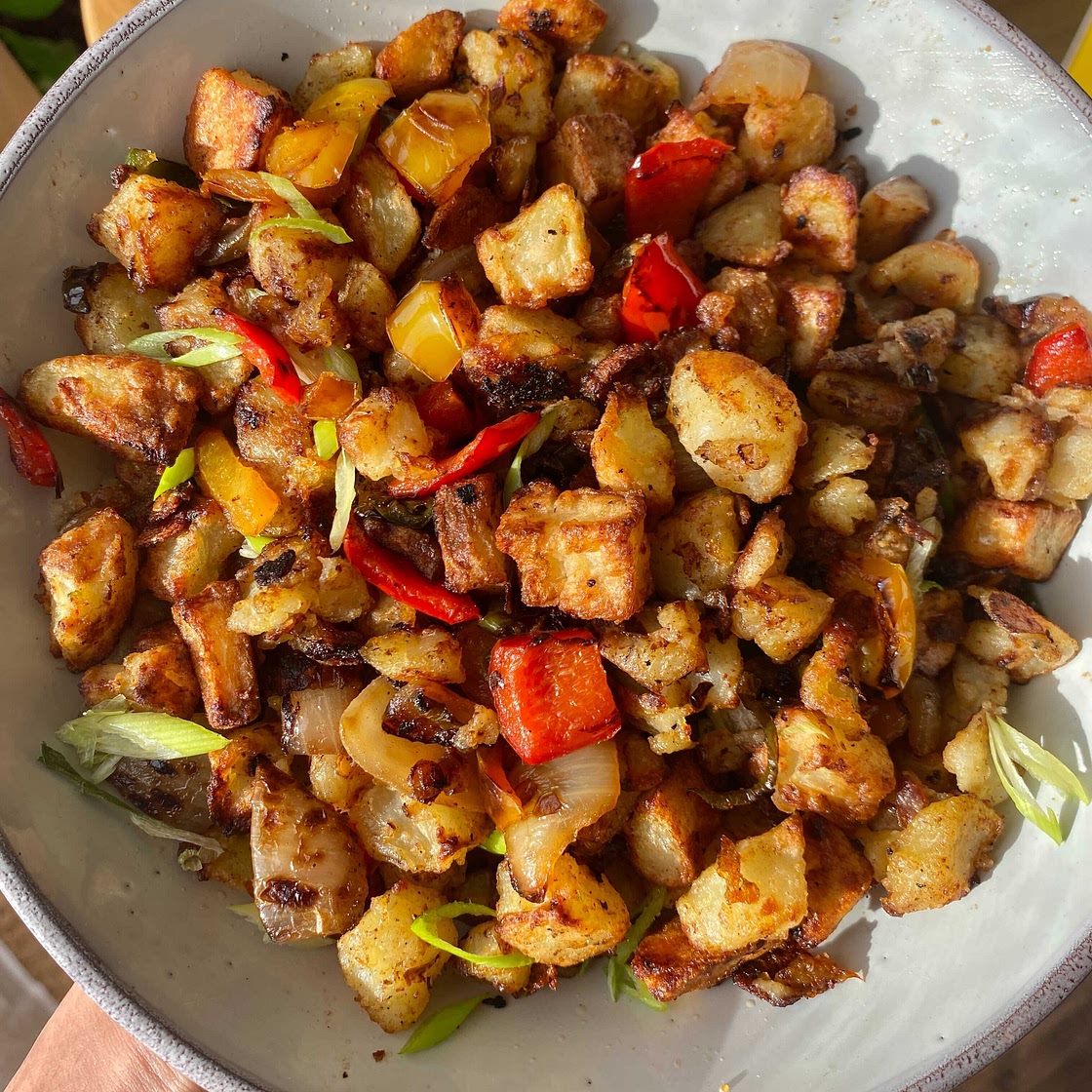 Salt and Pepper Parmentier Potatoes