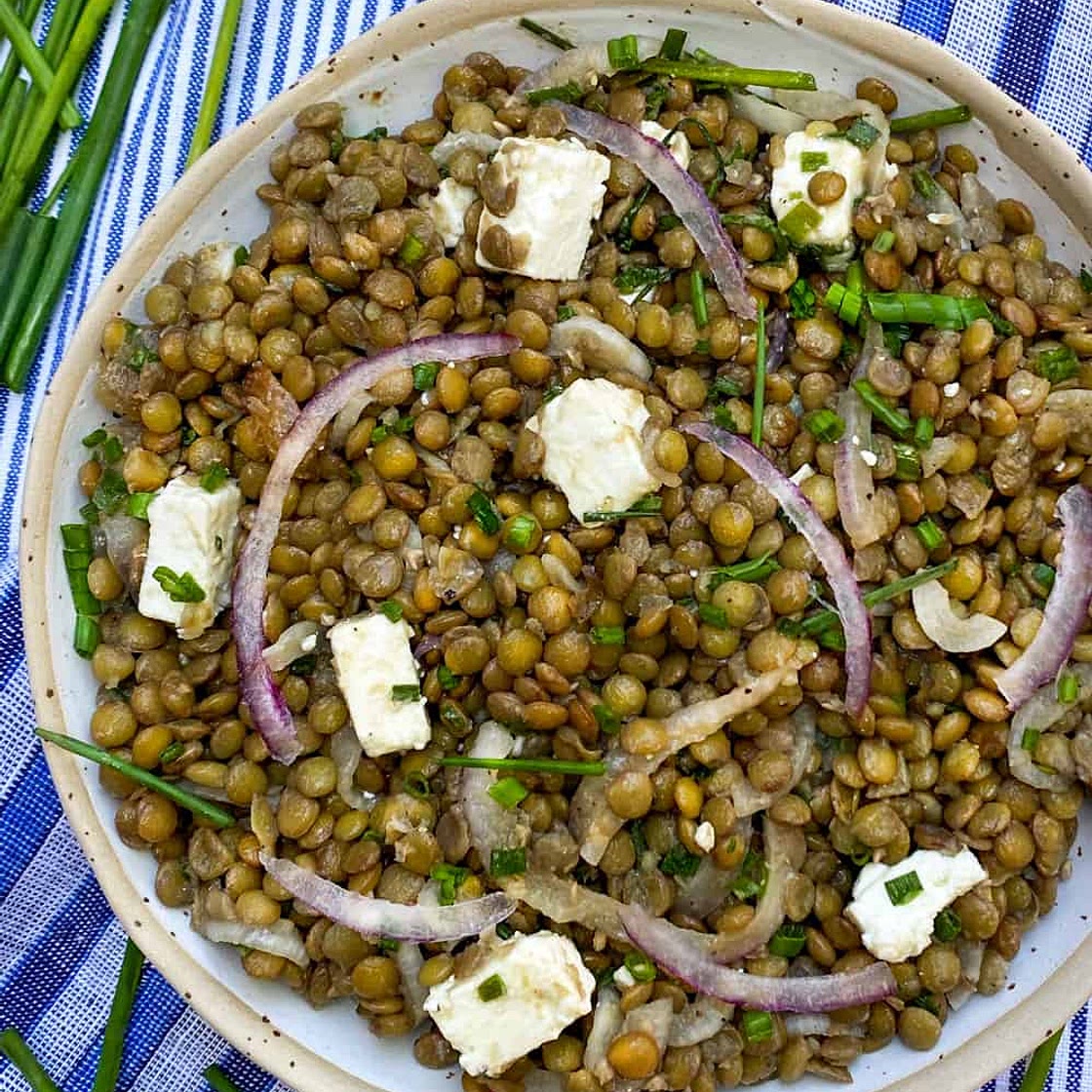 Ottolenghi's Lentil Salad with Herbs
