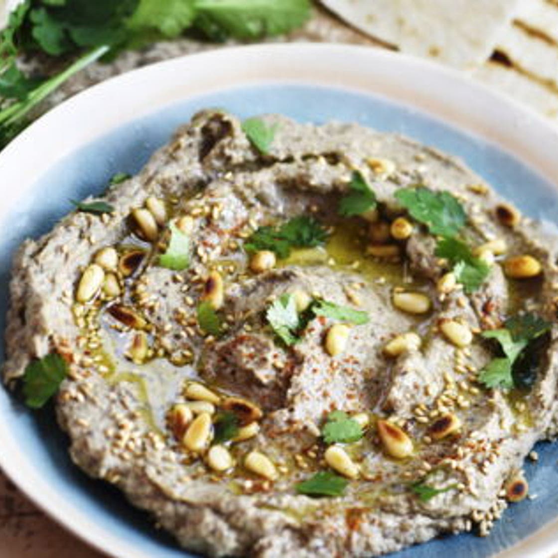 Baba ganoush ou moutabbal : purée d’aubergine libanaise