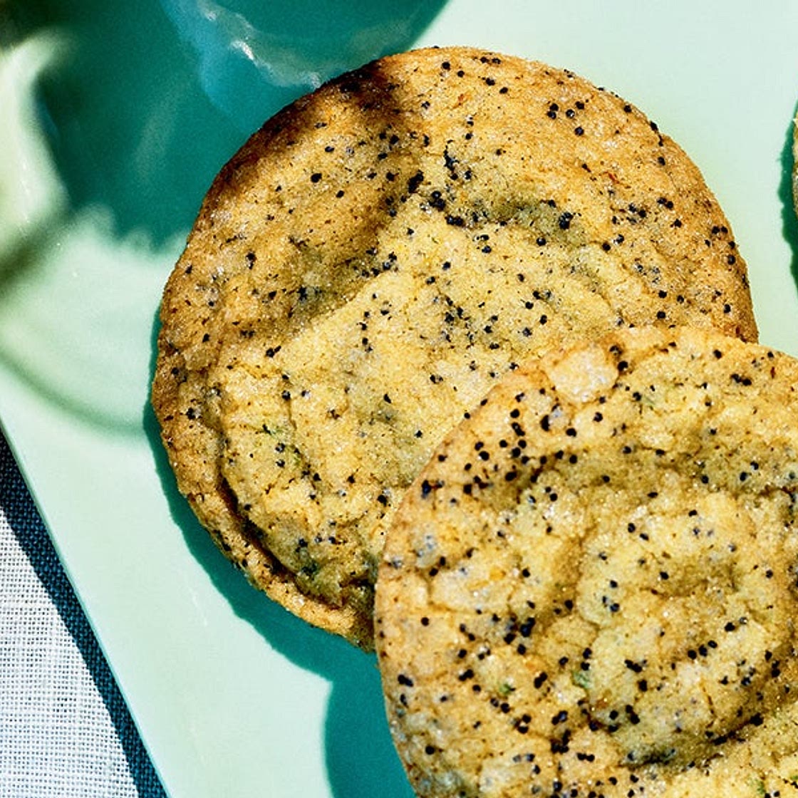 Chewy Triple-Citrus Poppy Seed Cookies