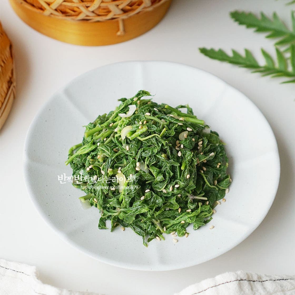 오가피나물 무침 오가피순 무침 봄나물무침