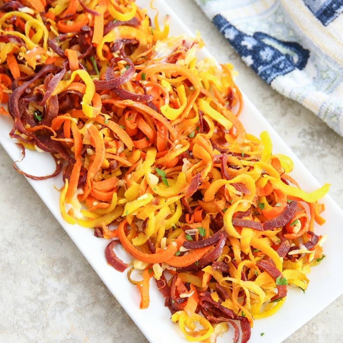 Roasted Garlic Parmesan Carrots