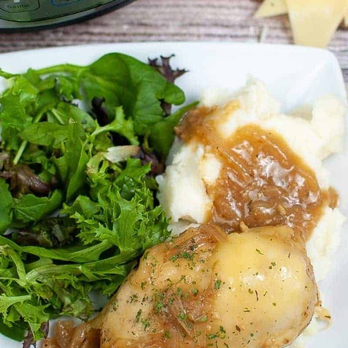 Instant Pot French Onion Chicken (No Soup Mix!)