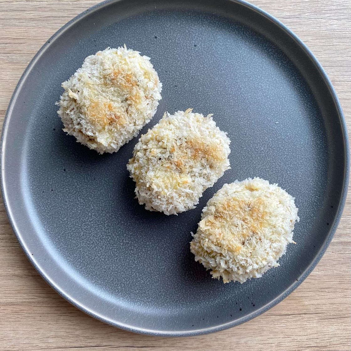 Vegetarian Baked Japanese Croquettes (Korokke)