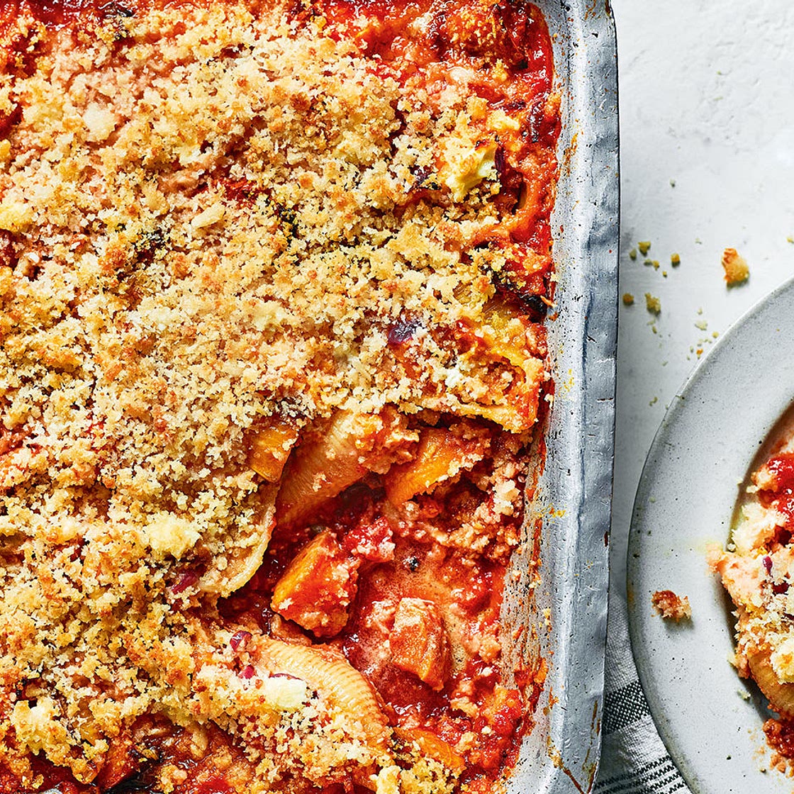 Reader recipe: Goat’s cheese and squash pasta