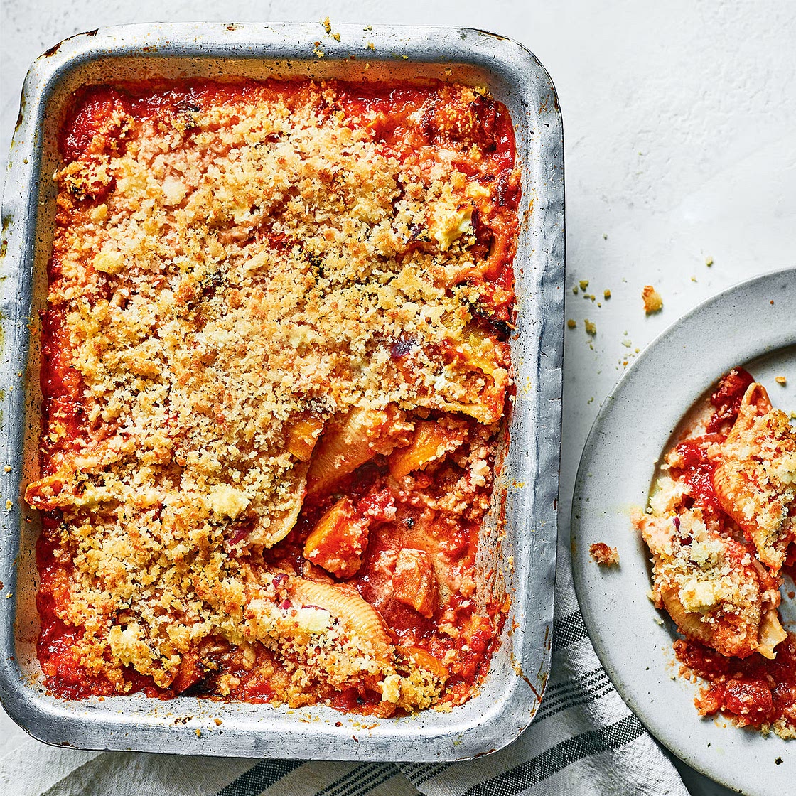 Reader recipe: Goat’s cheese and squash pasta